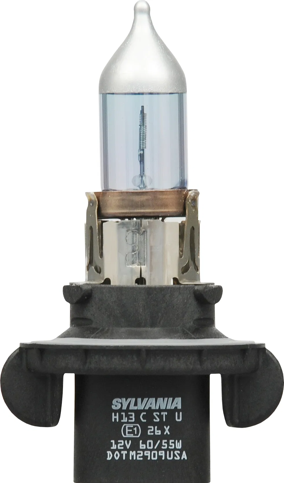 H13ST.BP – SYLVANIA Headlight Bulb, H13 Halogen Bulb 55 Watt Low Beam/ 65 Watt High Beam 12.8 Volt White Beam Color 1...